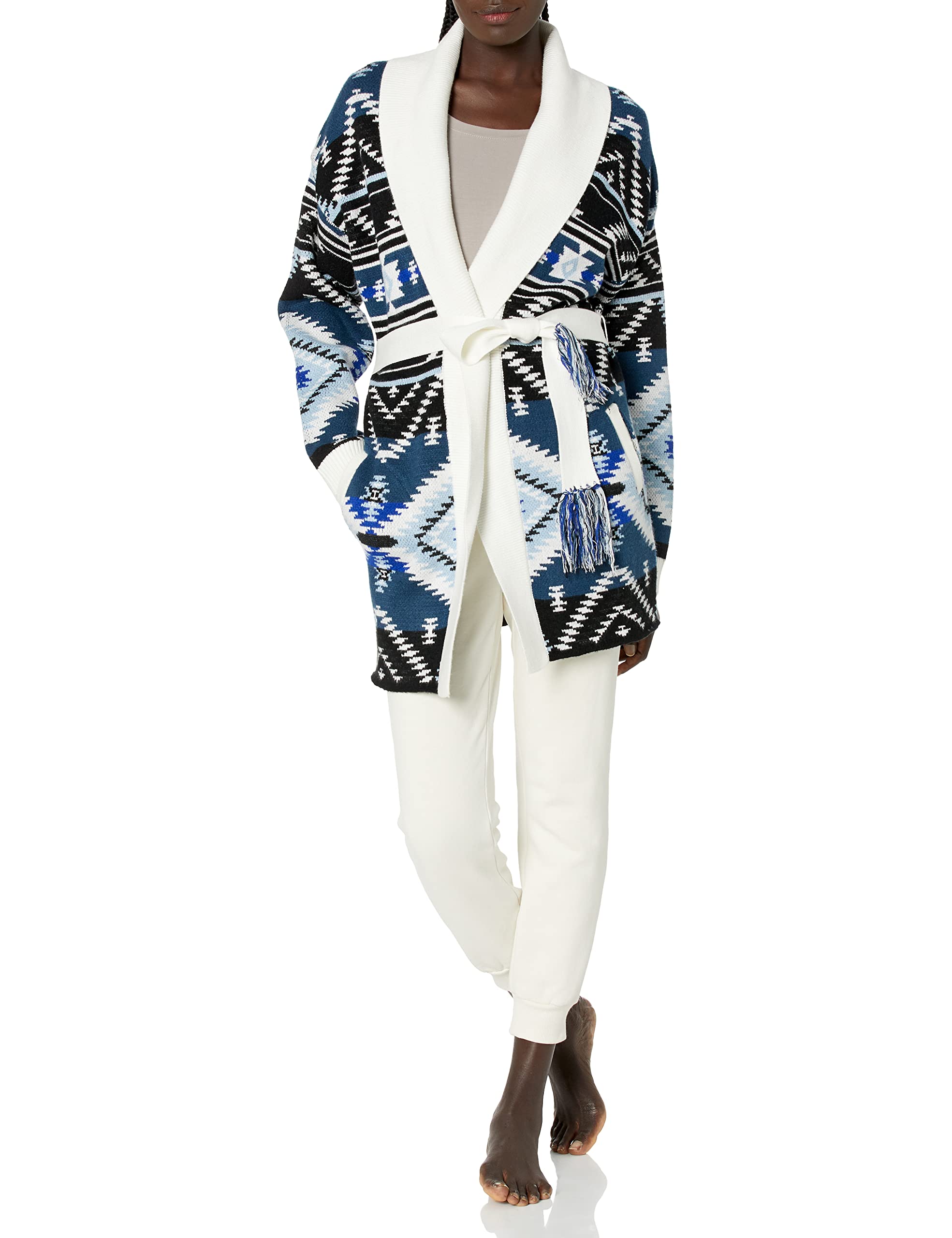 PJ Salvage Women's Cozy Loungewear Cardigan - Soft Slounge Sweater for Relaxing at Home, Yoga & Casual Outfits