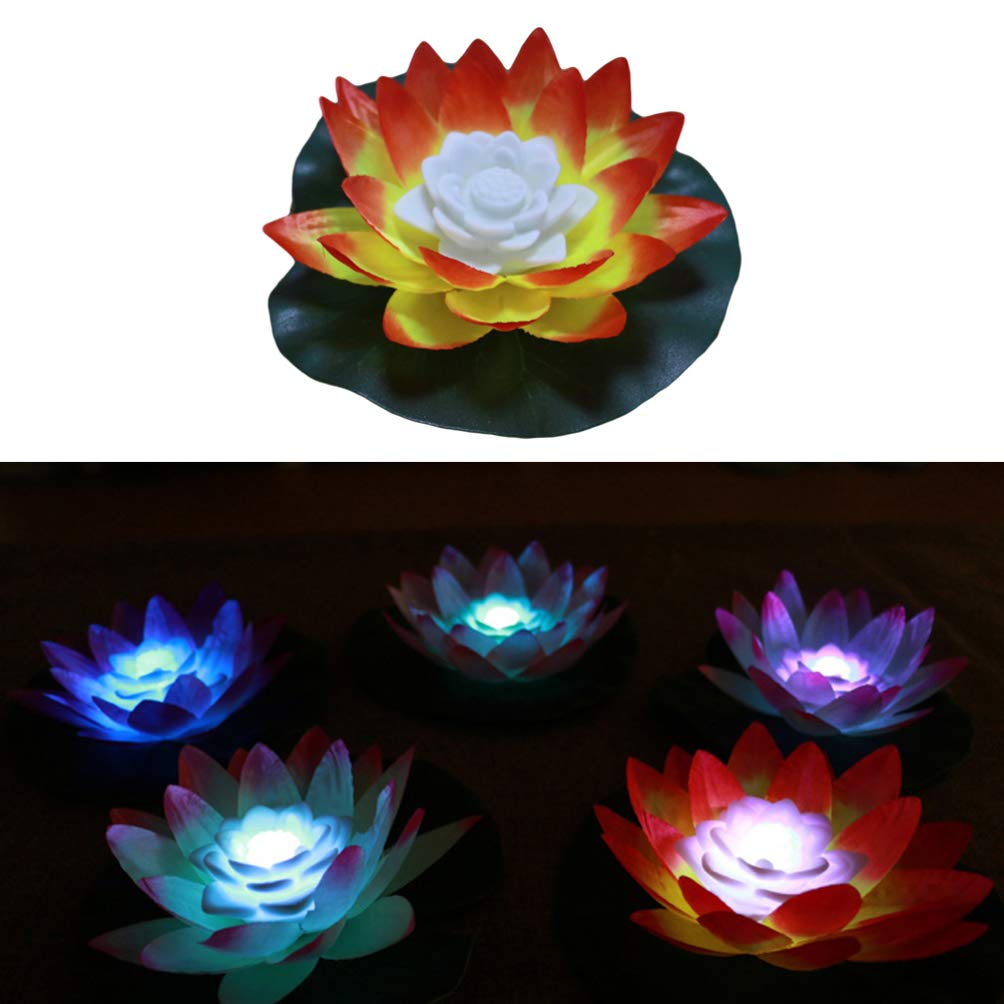 Luxshiny LED Pool Lights - Waterproof Outdoor Submersible Lights for Swimming Pools, Plants, Flowers & Lotus Decor - Perfect for Christmas, Weddings, Parties & Backyard Landscaping