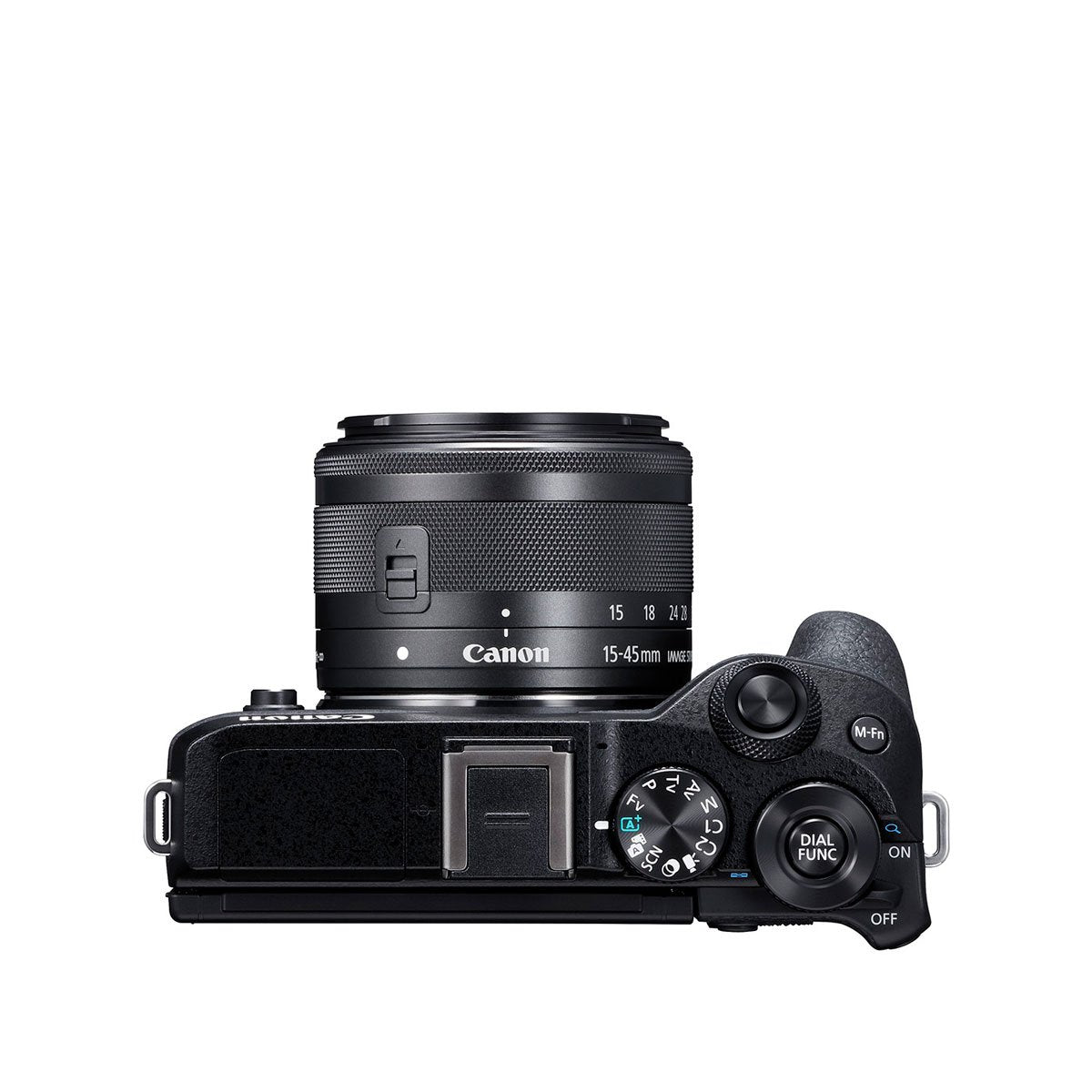 Canon EOS M6 Mark II Mirrorless Digital Camera with 15-45mm Lens Kit (Black) - Perfect for Travel Photography, Vlogging & Content Creation