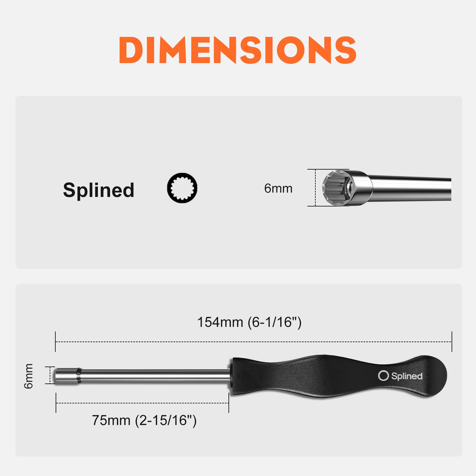 Hipa Carburetor Adjustment Tool Screwdriver 530035560 for 2-Cycle Poulan, Homelite, STIHL, Husqvarna, Echo Chainsaws, Trimmers, Lawn Mowers & Edgers - Perfect for Small Engine Tuning & Maintenance