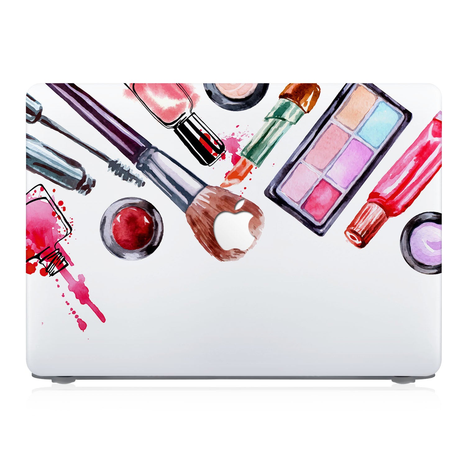 Premium MacBook Pro/Air Protective Case with Makeup Organizer - Stylish & Durable Laptop Cover for Work, Travel & School Accessories