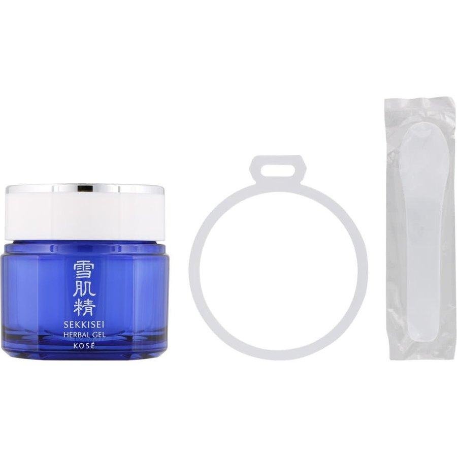 Kosé Sekkisei Herbal Gel - 80g Multifunctional Skincare Gel for Hydration, Brightening & Soothing | Perfect for Daily Moisturizing & Night Care Routine