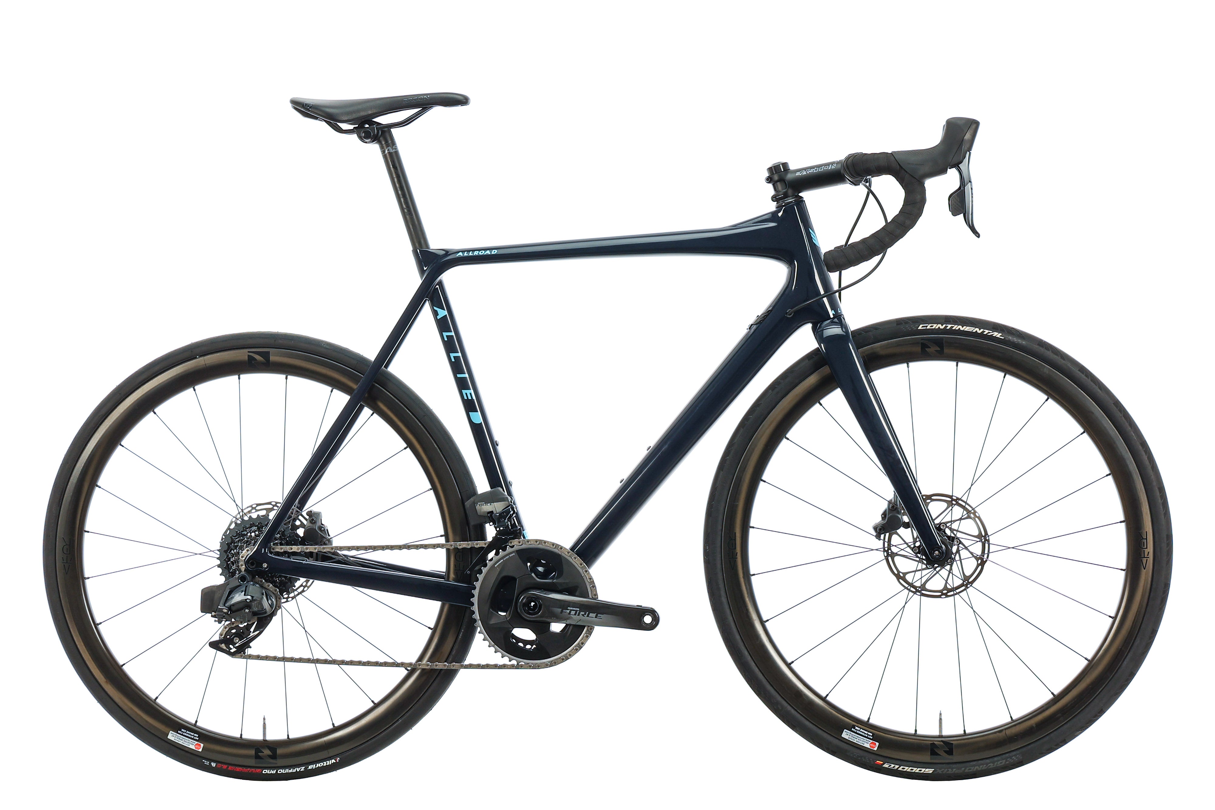 Allied Cycle Works Allroad+ SRAM Red AXS Road Bike 2020 - 56cm Carbon Gravel Bike for Men & Women | Perfect for Road Racing, Commuting & Adventure Cycling
