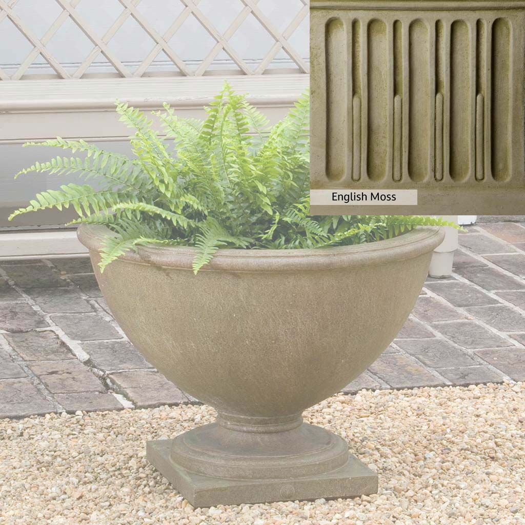 Campania International Williamsburg Basset Hall Urn - Classic Outdoor Garden Planter for Flowers, Plants & Décor | Perfect for Patio, Porch & Landscaping