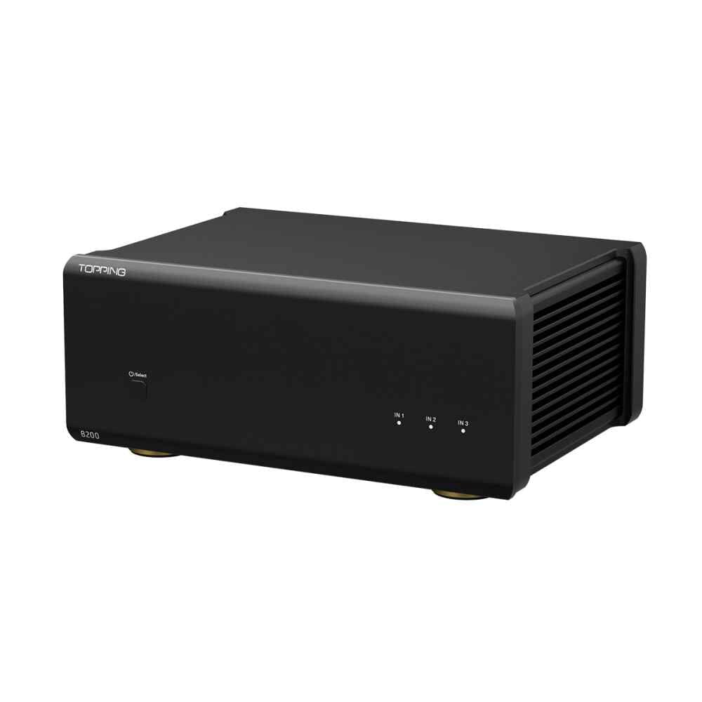 TOPPING B200 Mono Pure Power Amplifier - High-Fidelity Audio Amplifier for Home Theater & Stereo Systems | Perfect for Audiophiles & Music Enthusiasts