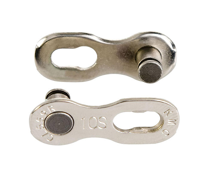 KMC 10 Speed Missing Link Bike Chain Connector - Quick & Easy Bicycle Chain Repair for Road & Mountain Bikes - Perfect for On-the-Go Cycling Repairs