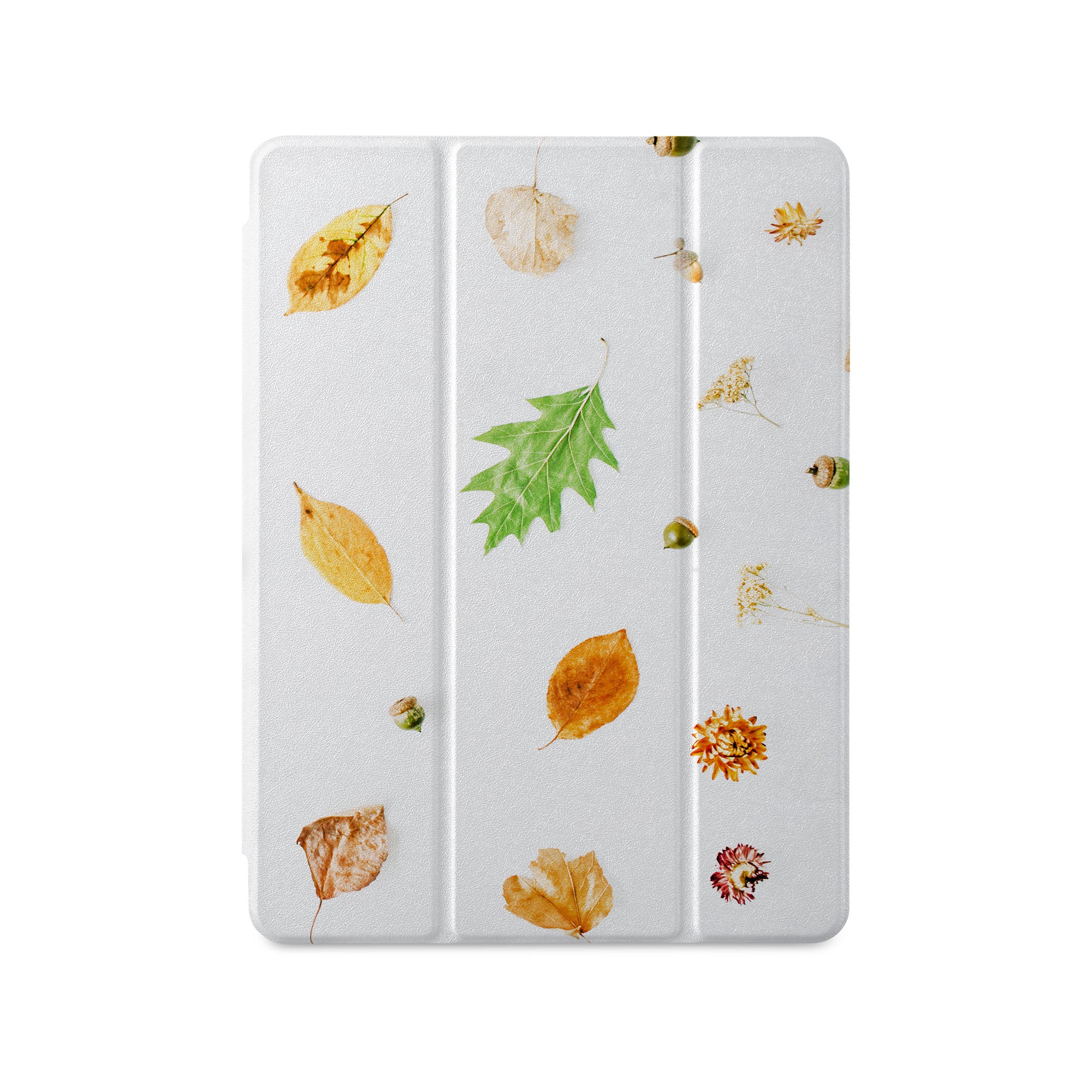 360° Rotating iPad Case with Flat Flower Design - Durable Protective Cover for iPad Pro/Air/Mini - Perfect for Work, Travel & Home Use