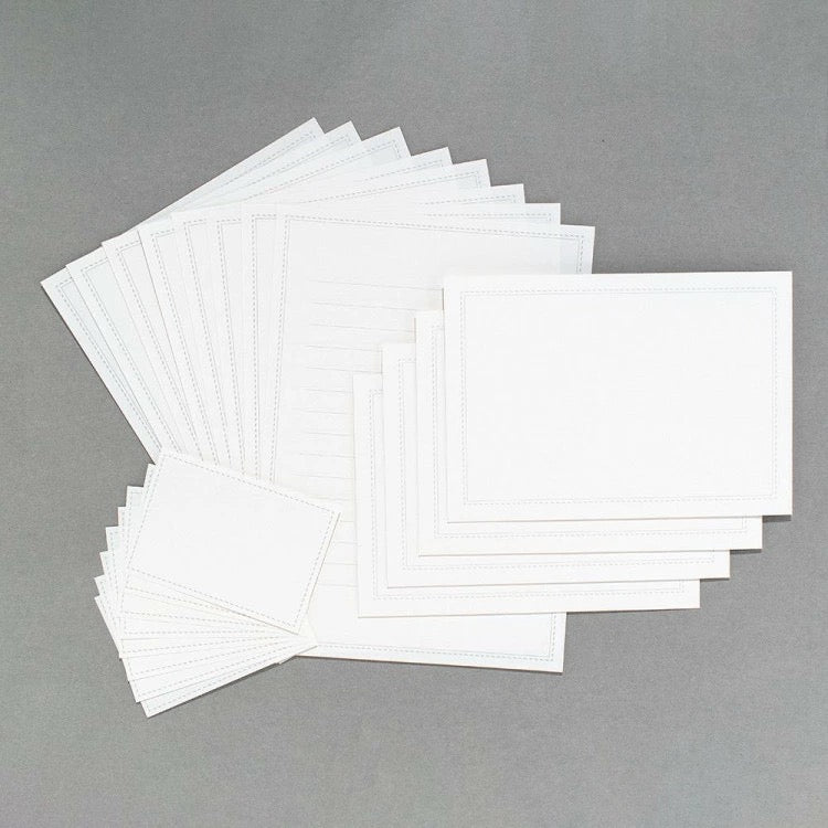 Premium Color Ink Letter Set - Elegant Handwritten Stationery for Greetings, Invitations & Thank You Cards - Perfect for Weddings, Anniversaries & Special Occasions