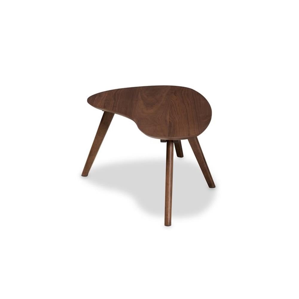 Allora Modern Brown Wood Coffee Table - Stylish Living Room Centerpiece for Home Decor & Entertaining
