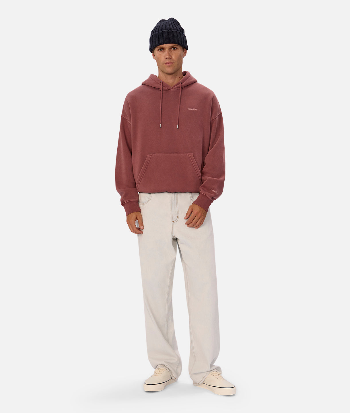 The New Del Sur Washed Hoodie - Oxblood Red | Soft & Comfortable Pullover for Men & Women | Perfect for Casual Wear, Outdoor Activities & Layering