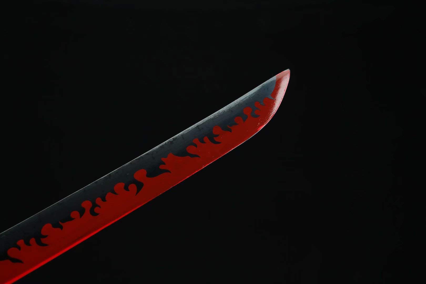 Demon Slayer Katana Sword - Kimetsu no Yaiba Tanjiro Kamado & Shinobu Kochou Cosplay Replica - Carbon Steel Anime Collectible for Cosplay, Display, and Gift Giving