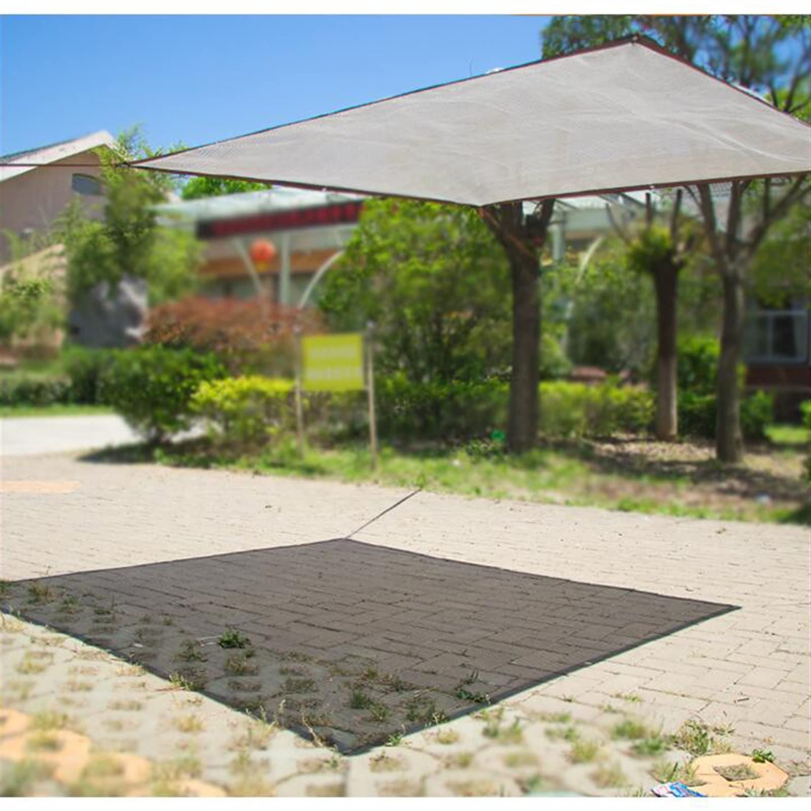 Premium Aluminet Shade Cloth - 99% UV Blocking Outdoor Shade Tarp with Reinforced Grommets | Durable Shade Netting for Car Covers, Dog Kennels, Greenhouses, Gardening & Patio Protection (Silver, 4x9m/13x29ft) | Ideal for Sun Protection, Heat Reduction & Outdoor Comfort