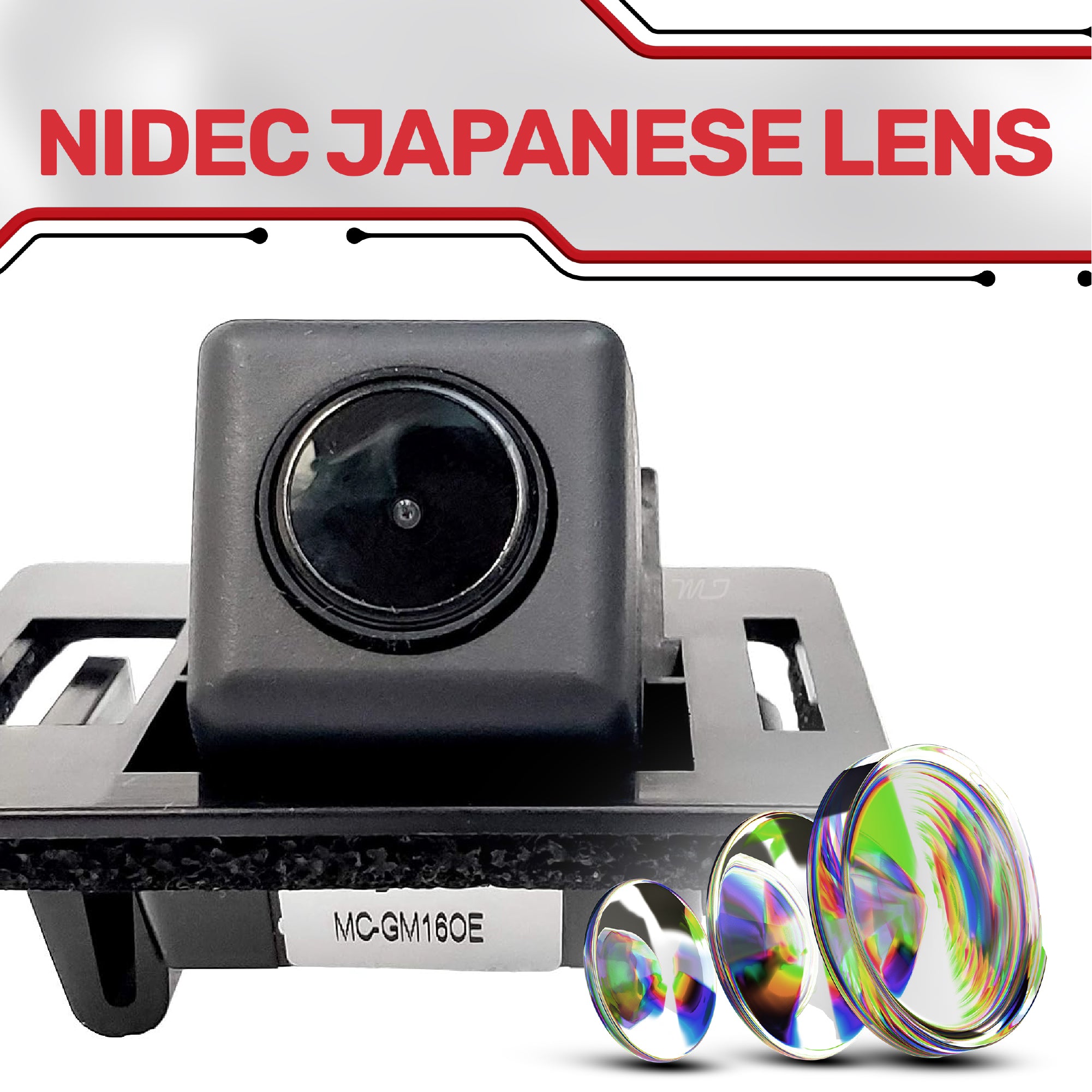2016-2024 GM Malibu & Malibu Hybrid OEM Backup Camera Replacement (Part #23334180) - HD RearVision Compatible - Perfect for Parking Assistance & Night Driving