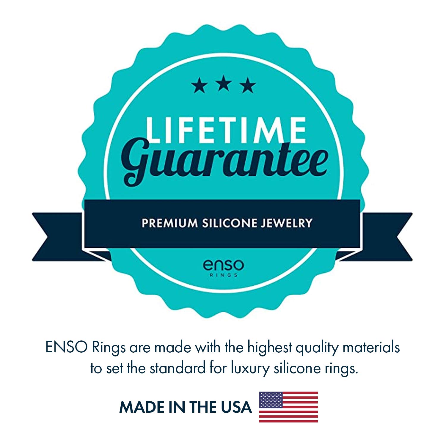 Enso Rings Space Printed Silicone Wedding Band - Comfortable Flexible Design for Men & Women - Perfect for Gym, Swimming, Travel & Active Lifestyles