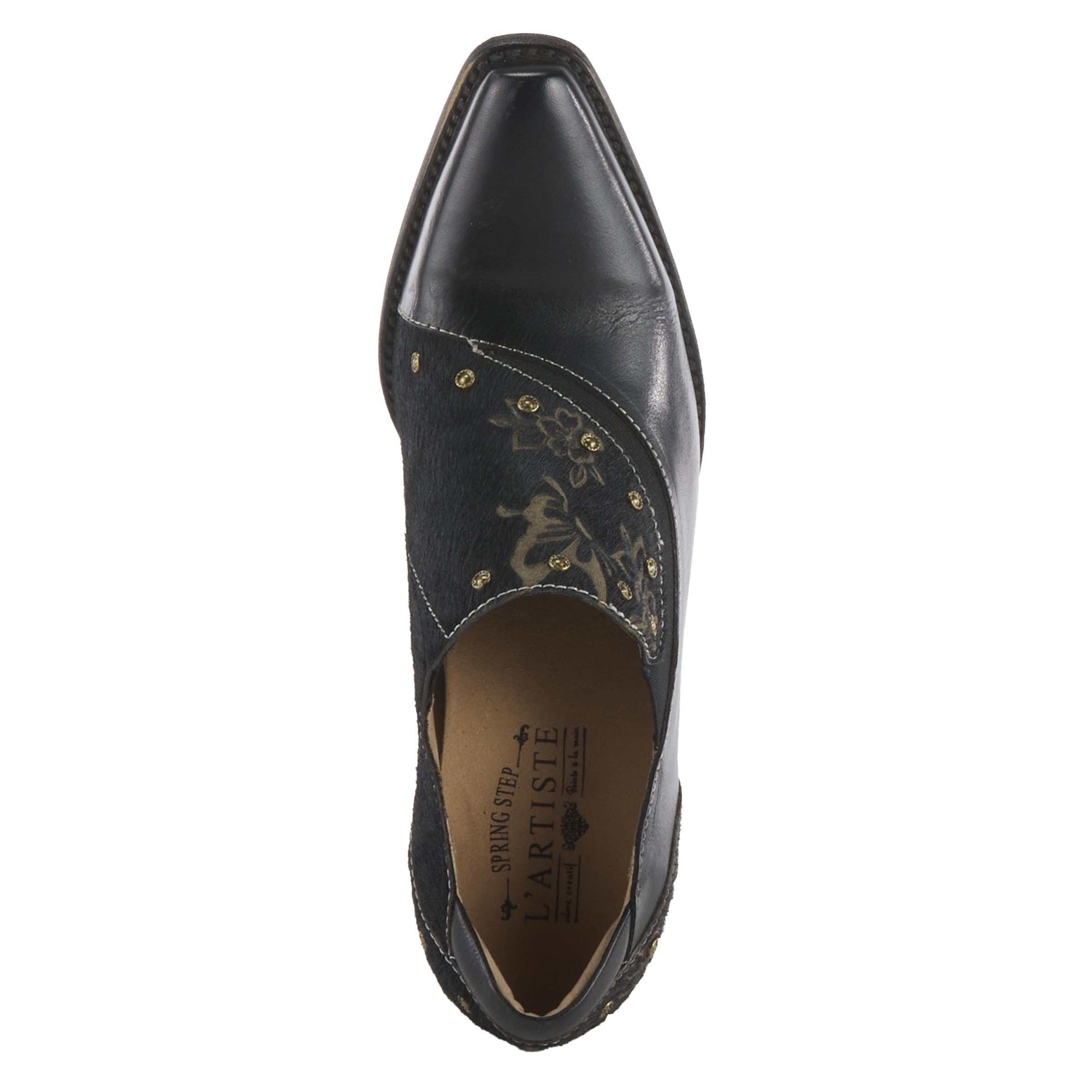 Spring Step L'Artiste Women's Empowerite Shootie - Comfortable Ankle Booties for Work & Casual Wear | Fashionable Low Heel Boots for Office, Date Night & Everyday Outfits