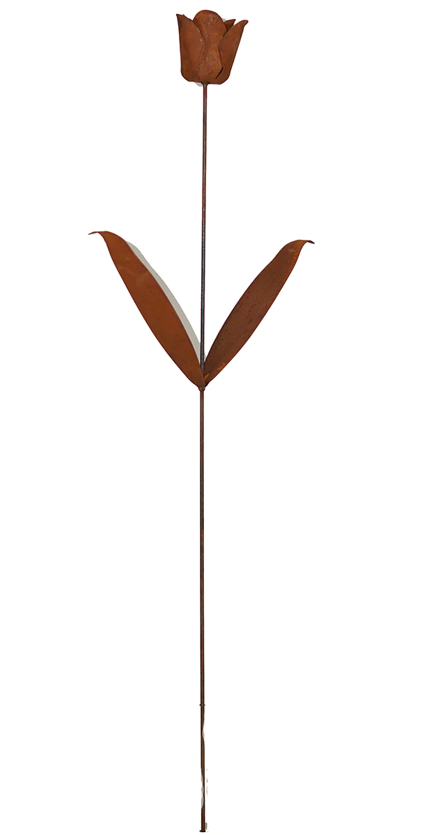 Tulip and Calla Lily Garden Stakes Set W36802 - Decorative Flower Supports for Outdoor Gardens, Wedding Decor & Floral Arrangements