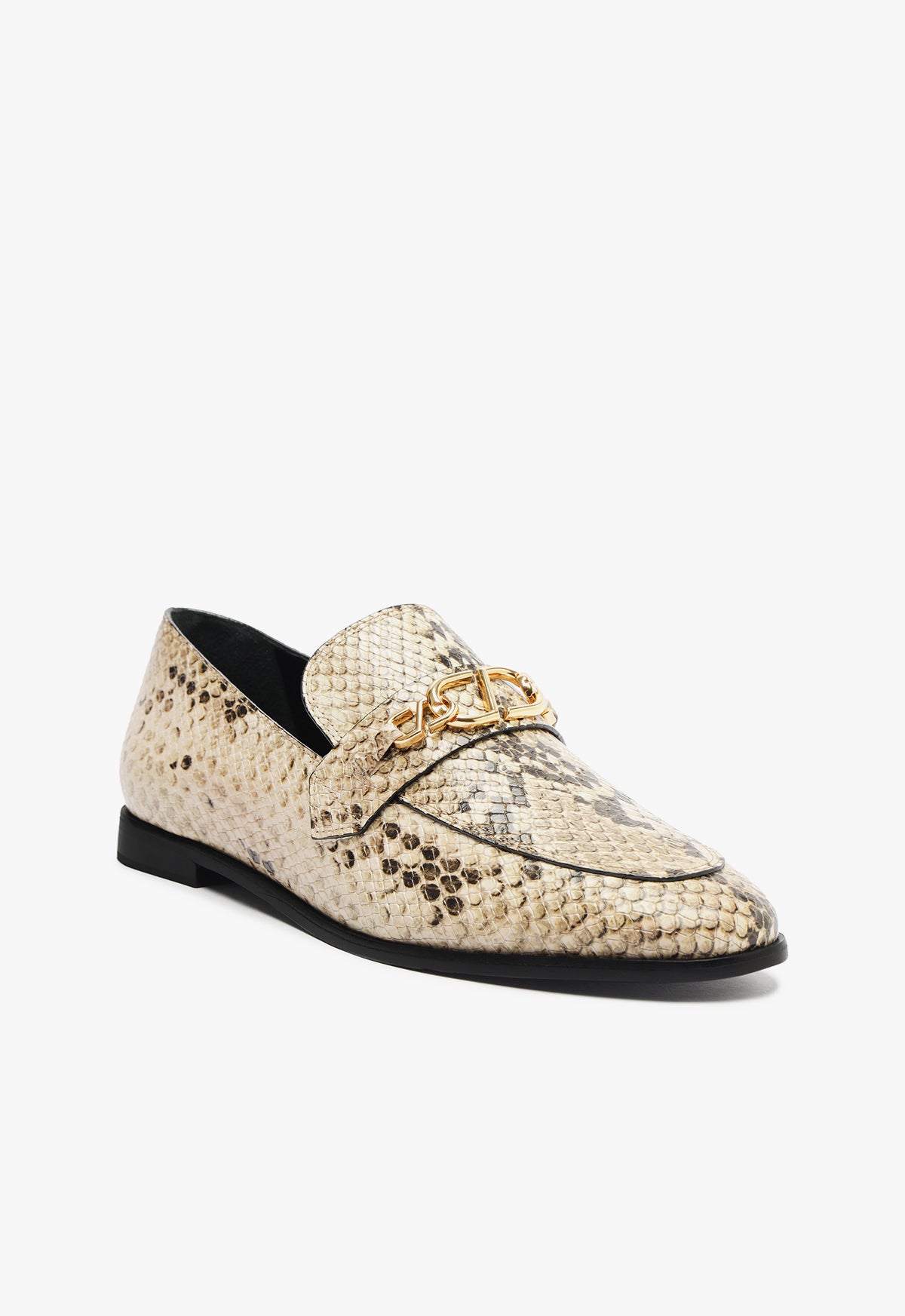 Morgan Leather Flat Shoes for Women - Comfortable Low Heel Height F24 - Perfect for Office, Casual Wear & Daily Walking S2202500100003