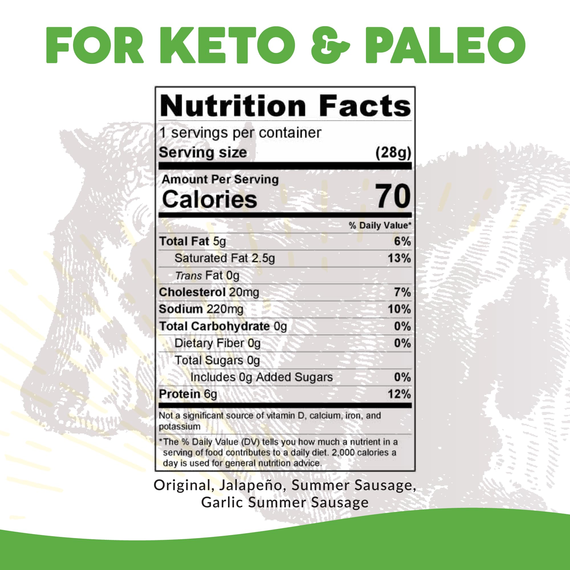 Paleovalley 100% Grass Fed Beef Sticks - Gluten Free, High Protein, Keto Friendly Snacks - 40 Count Variety Pack - Perfect for On-the-Go, Hiking, and Low Carb Diets