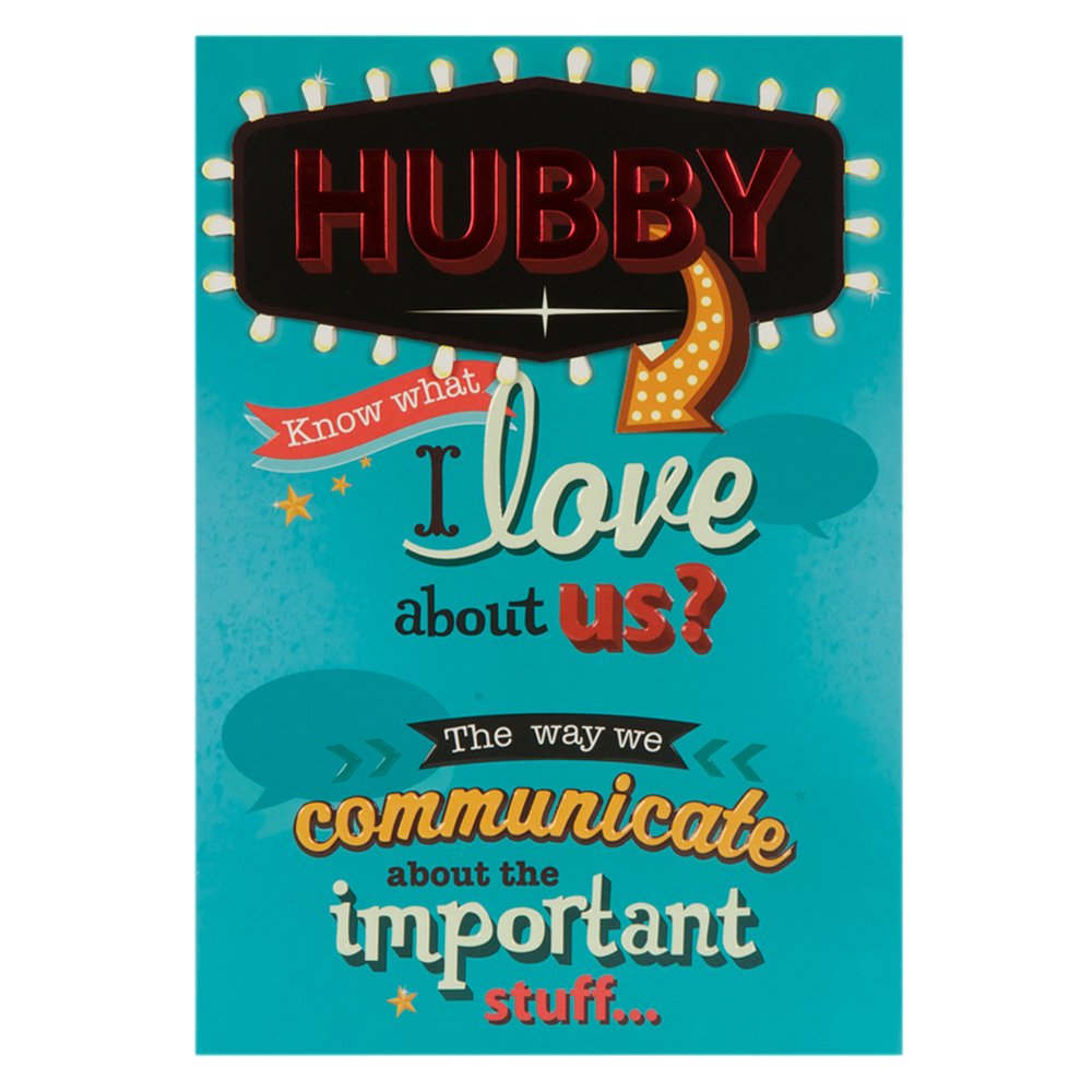 Hallmark Birthday Card for Husband - 'Important Communication' Thoughtful Greeting Card for Spouse - Perfect for Anniversaries, Valentine's Day & Special Occasions