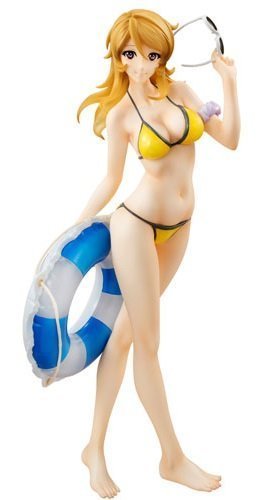 Yamato Girls Collection Space Battleship Yamato 2199 MoriYuki Bikini Figure [Limited Yellow Edition] - Perfect for Anime Collectors, Cosplay Enthusiasts, and Sci-Fi Decor