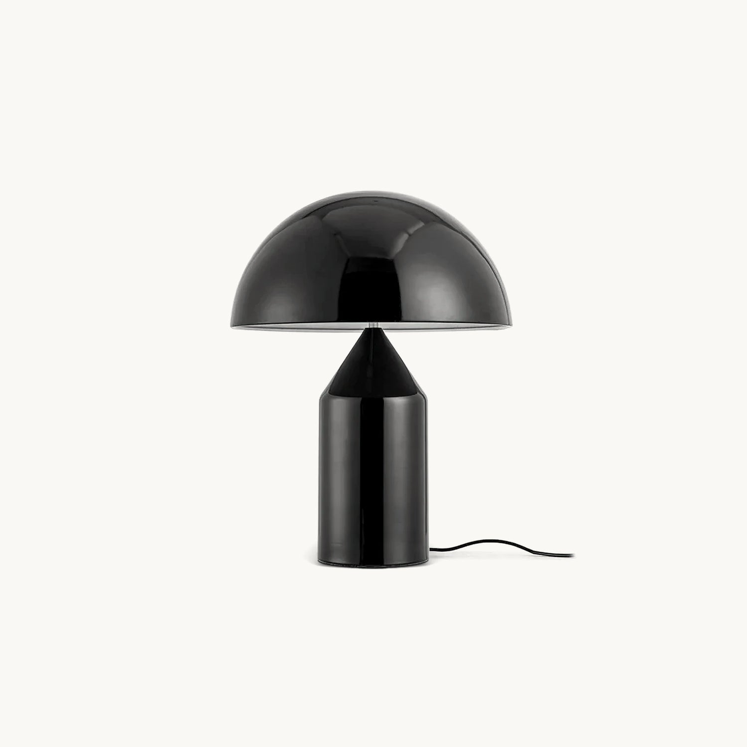 Atollo Modern Metal Table Lamp - Minimalist Design for Living Room, Bedroom & Office - Dimmable LED Desk Light for Home Decor & Workspace Lighting