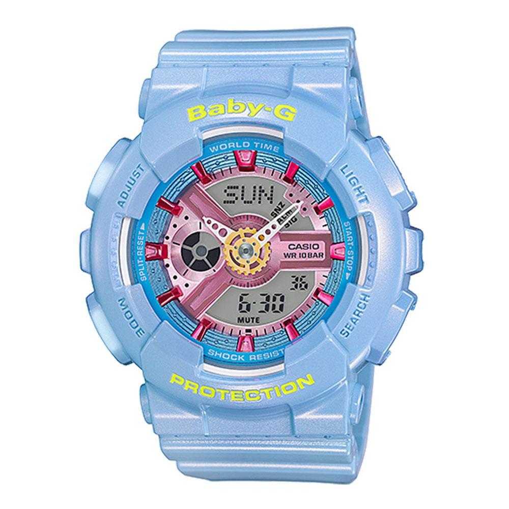 Casio Baby-G BA-110CA-2ADR Digital Sport Watch for Women - Shock Resistant, Water Resistant, LED Light - Perfect for Running, Swimming & Outdoor Activities
