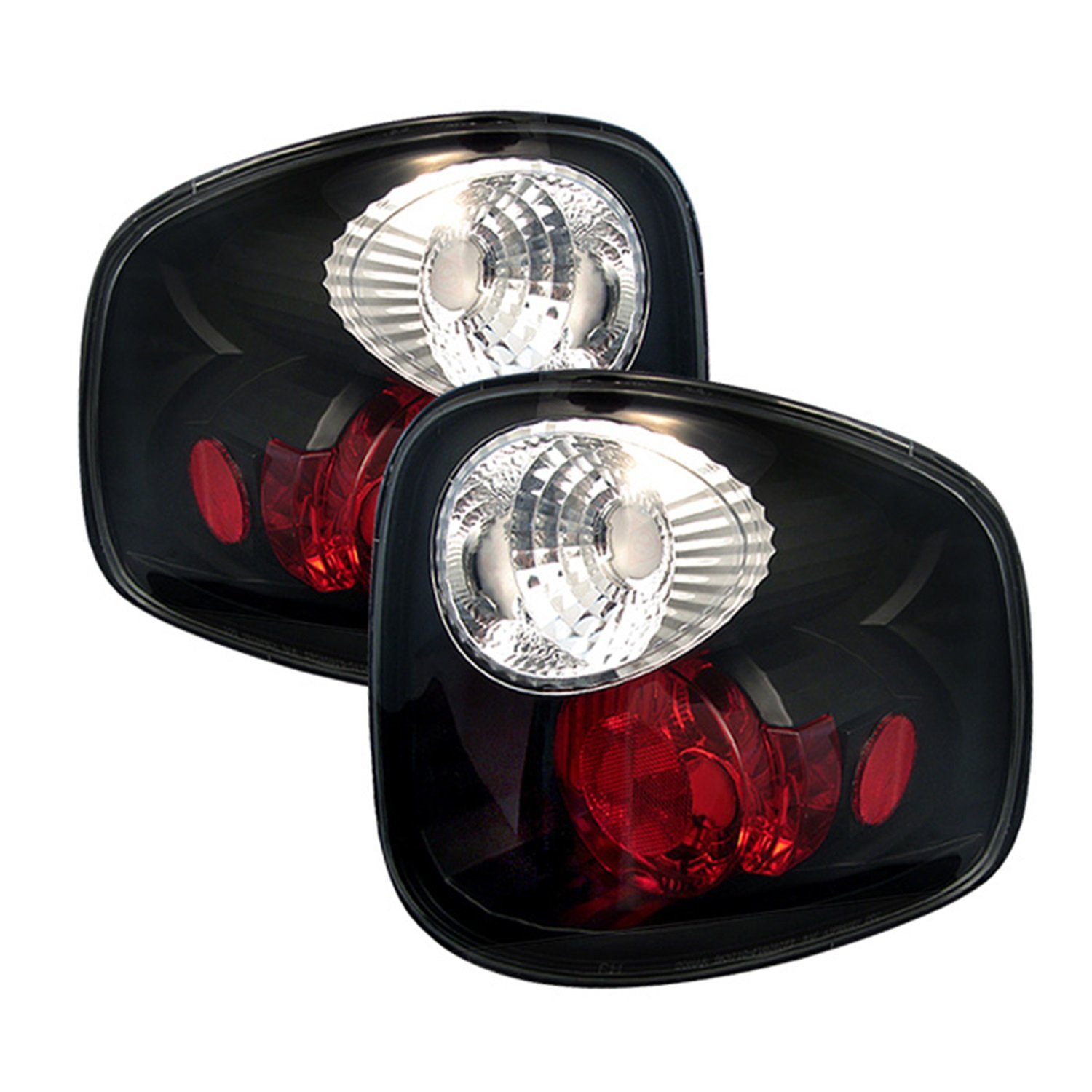 Spyder Auto 5003379 Euro Style LED Tail Lights - Black/Clear Smoke Lens - Compatible with [Vehicle Model] - Enhance Style & Visibility for Night Driving & Car Shows