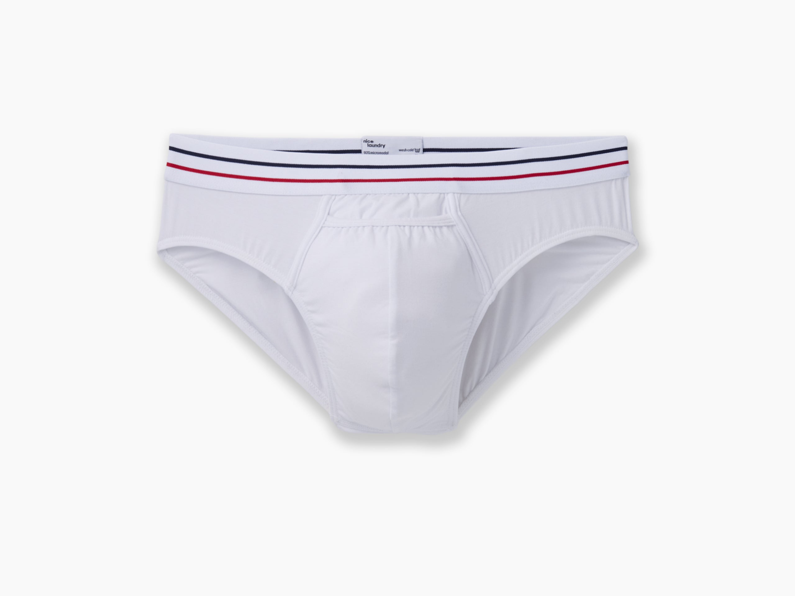 All American White Briefs - Comfortable Cotton Underwear for Men - Perfect for Everyday Wear, Gym & Travel