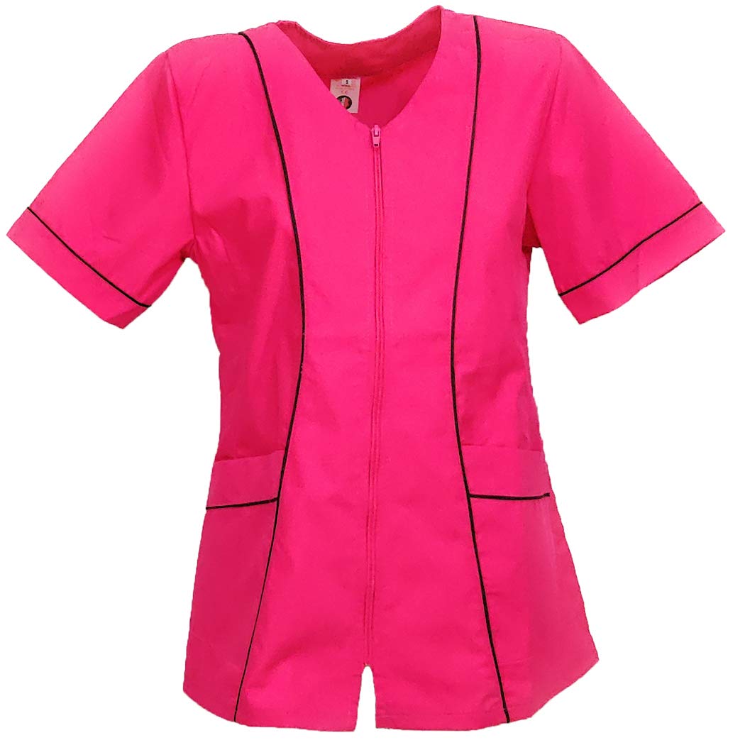 Stylish Women's Blouse for Aestheticians, Hairstylists, Nurses & Healthcare Workers - Comfortable & Professional Workwear for Clinics & Salons