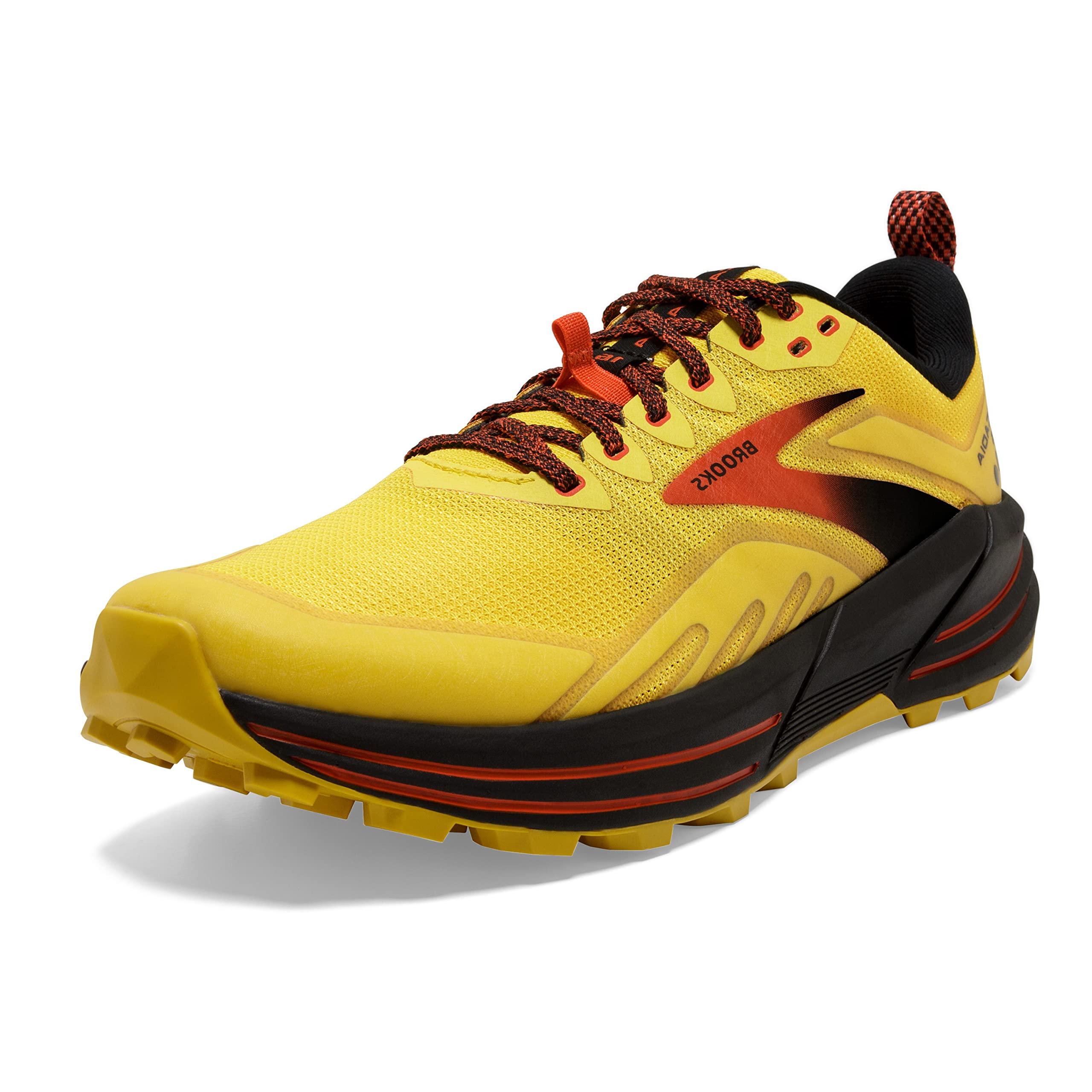 Brooks Men's Cascadia 16 Trail Running Shoes - Lightweight Hiking & Outdoor Adventure Footwear for Men - Perfect for Trail Running, Hiking & Mountain Climbing
