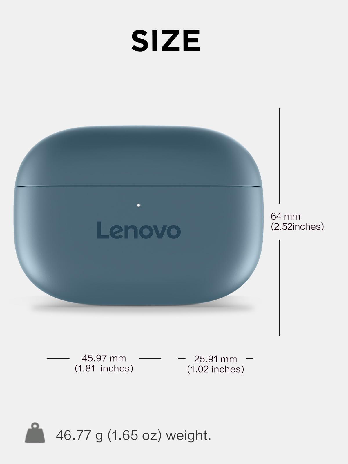 Lenovo TWS Earbuds with ANC, Bluetooth 5.3 - Perfect for Gaming & Calls
