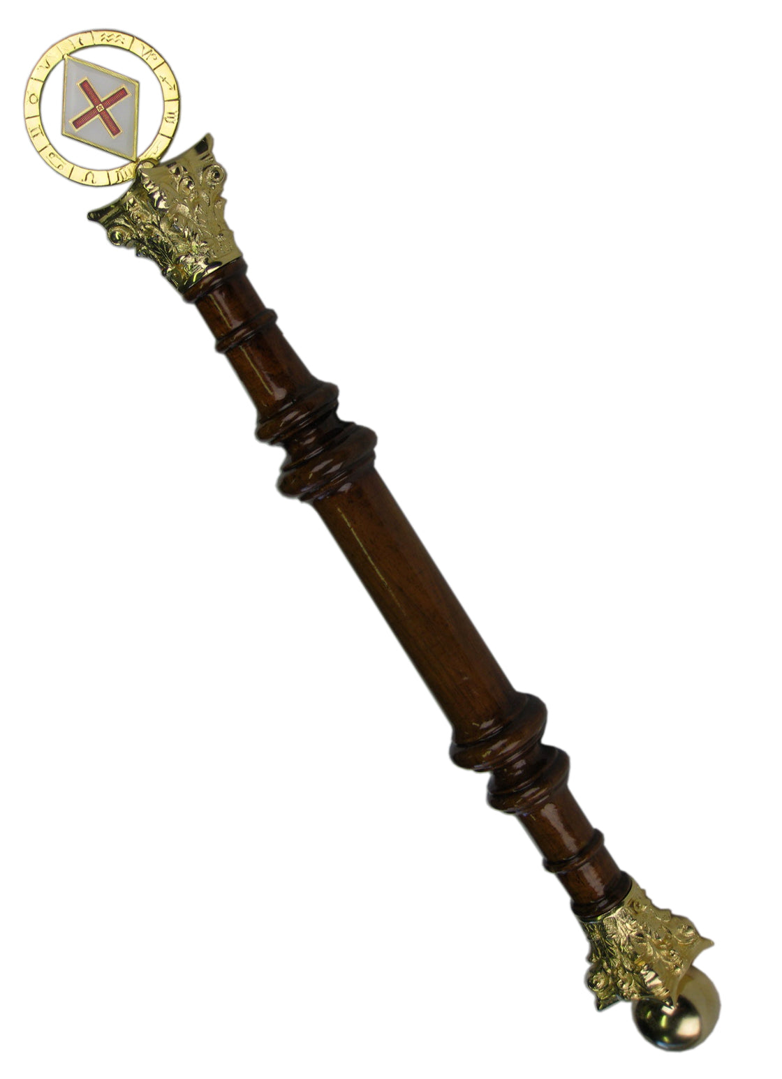 Societas Rosicruciana in Anglia Baton - Authentic Rosicrucian Ceremonial Staff for Rituals & Collectors | Perfect for Esoteric Ceremonies, Masonic Events & Spiritual Practices