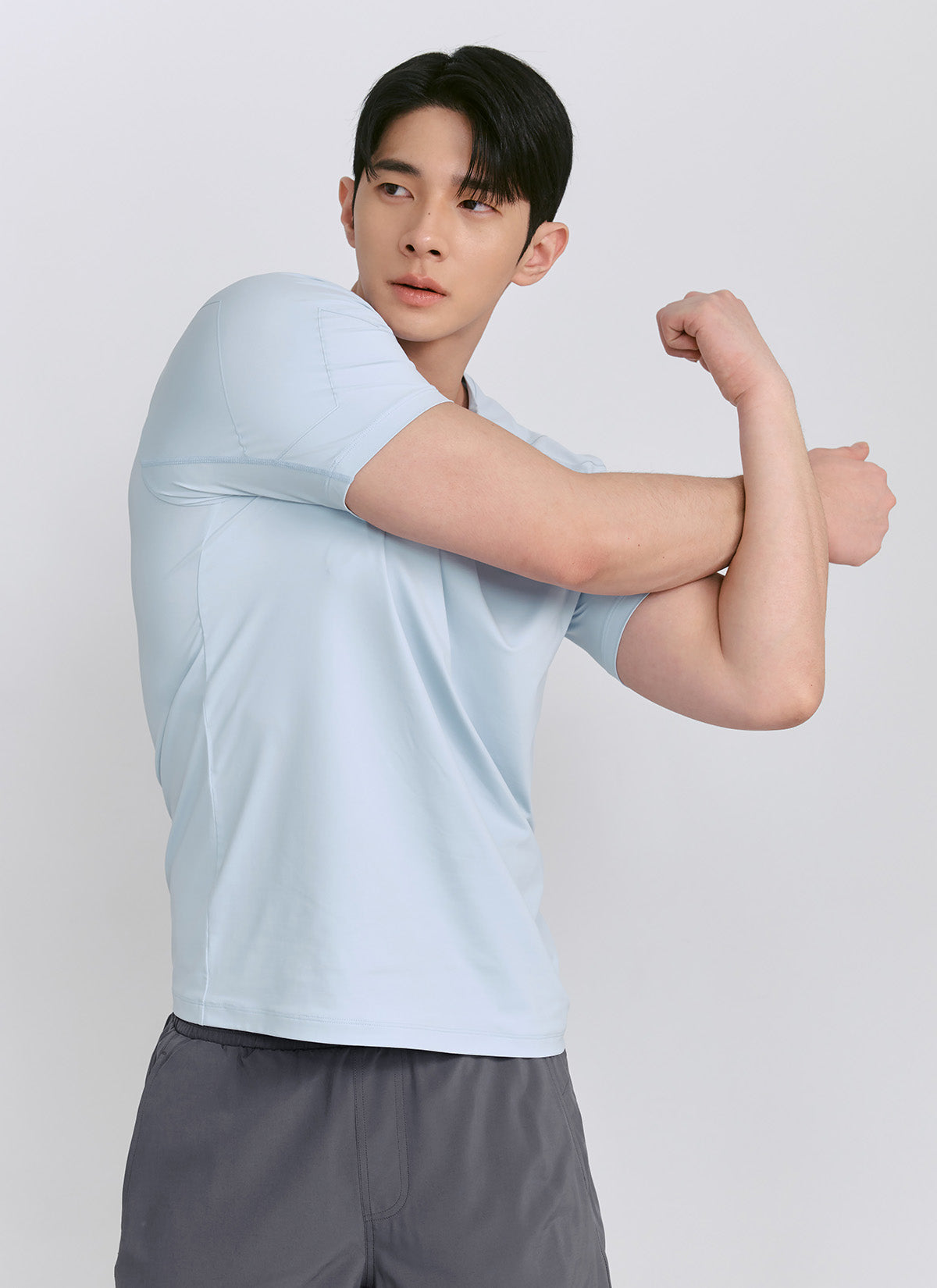 Active Cooling Muscle Fit Short Sleeve Workout Shirt for Men - Gym, Running & Sports Performance Apparel