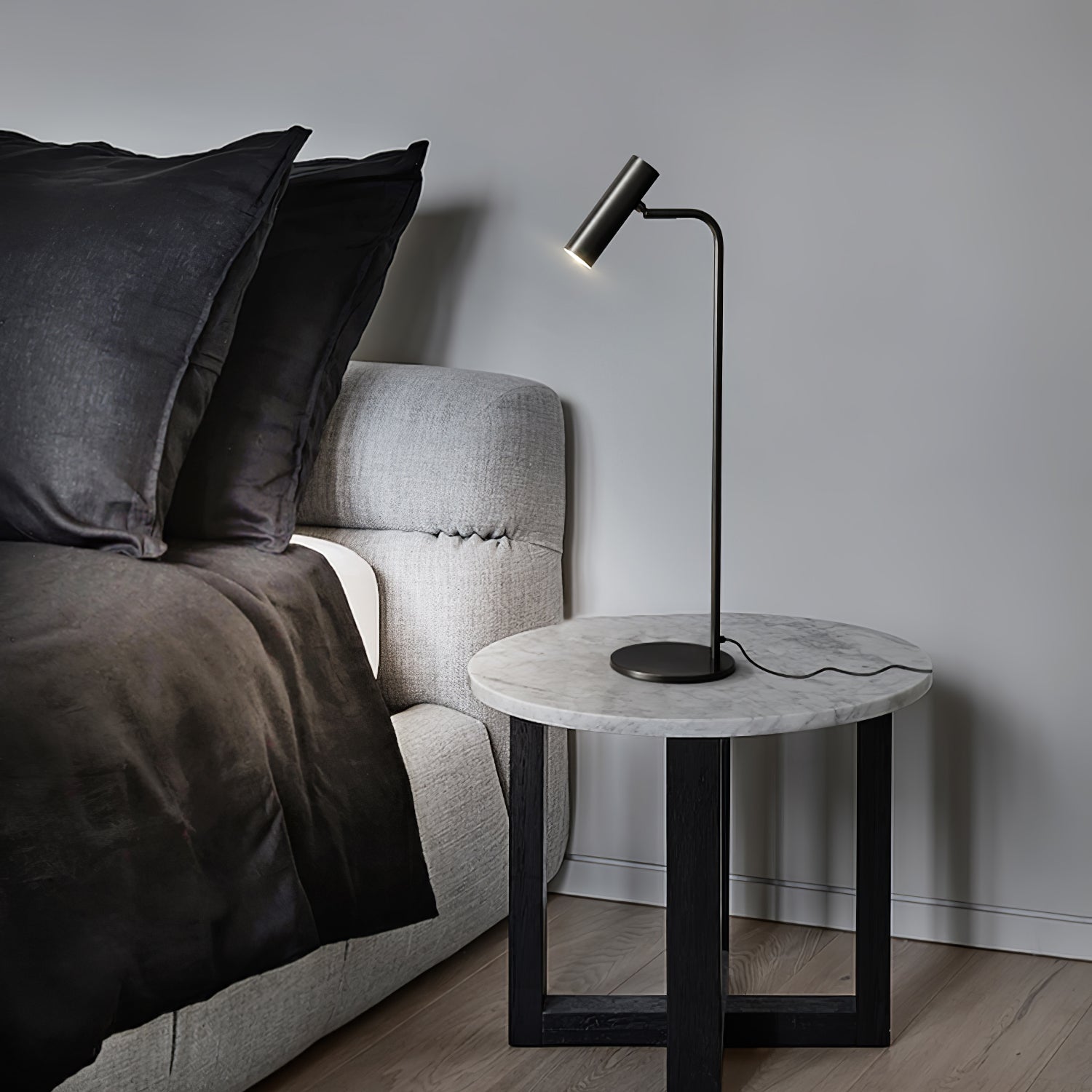 Torris Table Lamp - Modern LED Desk Lamp with Adjustable Brightness & Color Temperature for Home Office, Bedroom, or Study Room Lighting