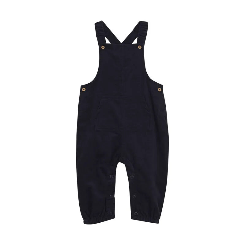 Stylish Women's Corduroy Overalls - Parisian Night Vintage Denim Jumpsuit for Casual Outfits & Fall Fashion | Perfect for Date Nights, Coffee Dates & Autumn Layering