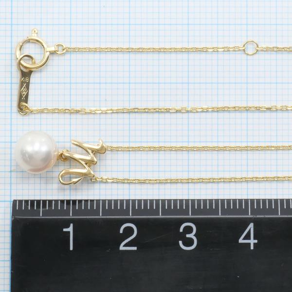 18K Yellow Gold Pearl Necklace for Women - Elegant Luxury Jewelry Gift for Birthday, Anniversary & Wedding | Perfect for Formal Events & Evening Wear