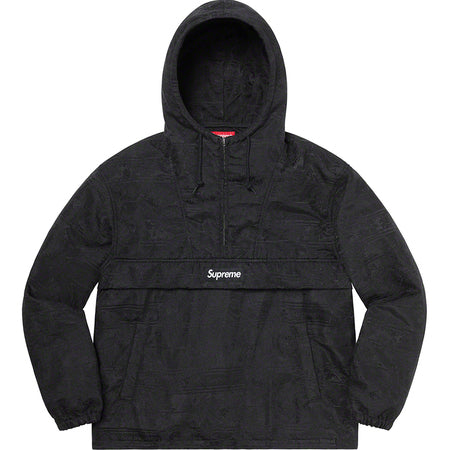 Supreme Floral Print Anorak Jacket for Men & Women - Lightweight Waterproof Windbreaker for Outdoor Hiking, Camping & Streetwear Fashion