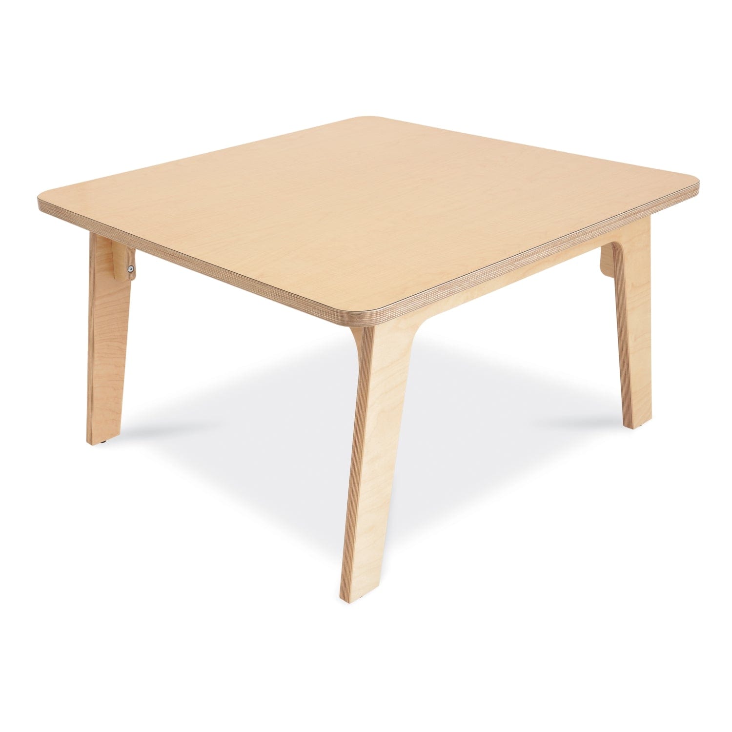 Whitney Plus Square Table - 20 Inch Height Modern Coffee Table for Living Room, Office & Lounge - Perfect for Home Decor, Small Spaces & Relaxing