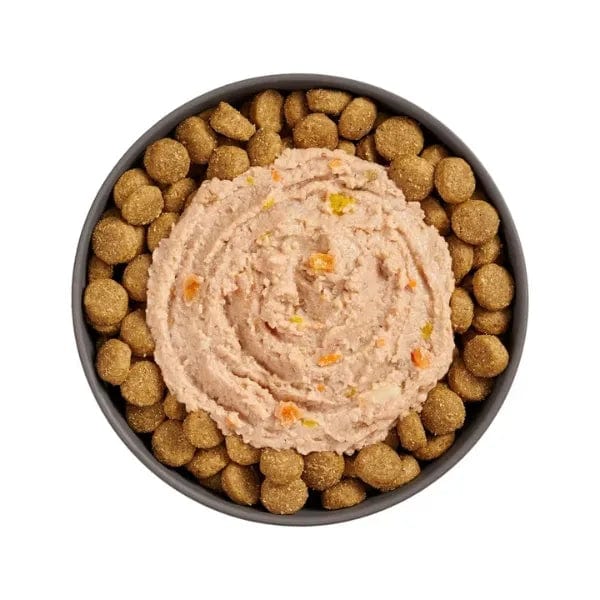Go! Solutions Booster Digestive Health Chicken & Duck Pate Dog Food Topper - Supports Healthy Digestion for Dogs | Perfect for Picky Eaters & Sensitive Stomachs | Mix with Dry or Wet Food