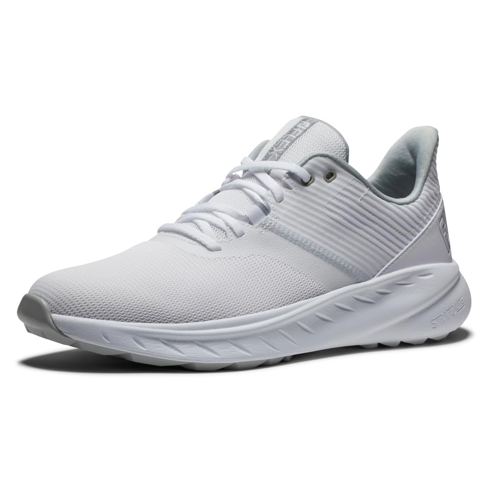 FootJoy Men's Fj Flex Golf Shoes - Lightweight & Waterproof Spiked Golf Shoes for Men - Perfect for Walking the Course & All-Weather Play