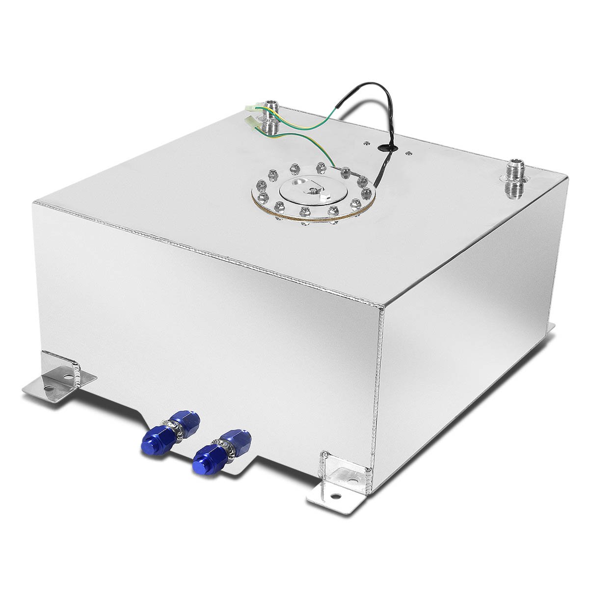 DNA MOTORING 20 Gallon Aluminum Top-Feed Fuel Cell Gas Tank - 24