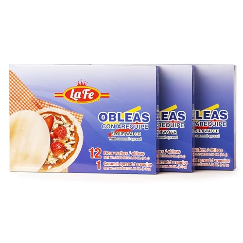 Obleas W/ Caramel Spread (3 Pack)