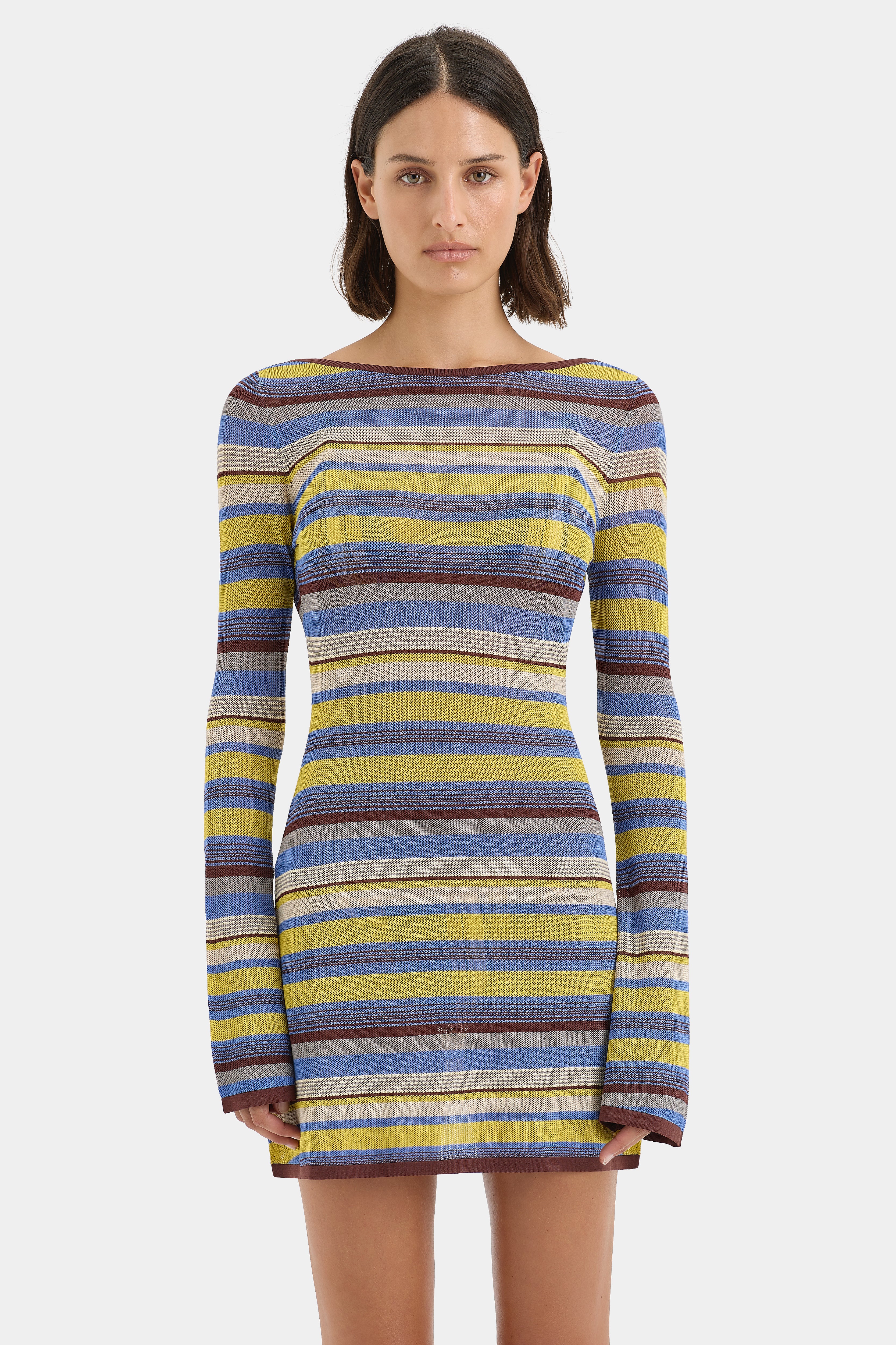 Stylish Coastline Mini Dress for Women - Summer Beach Party & Casual Outfit | Flattering Fit & Comfortable Fabric