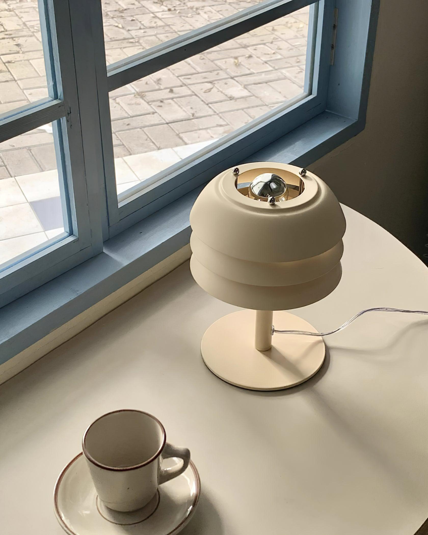 Aulenti Table Lamp - Modern LED Desk Light for Home Office, Bedroom & Living Room | Adjustable Brightness, Energy Saving & Stylish Design