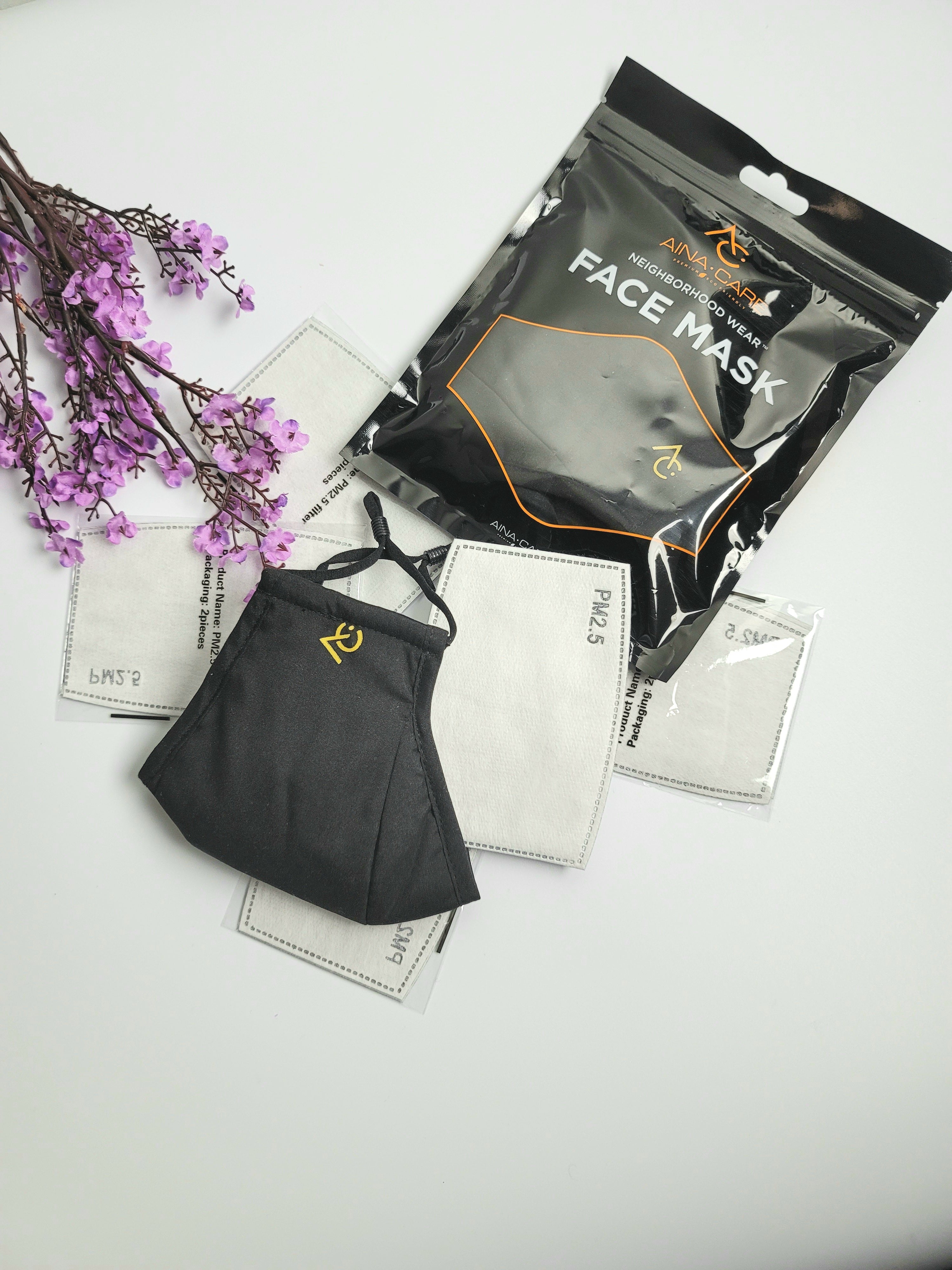 Premium Adult Face Mask 2-Pack - Reusable & Breathable for Daily Protection, Workouts & Travel