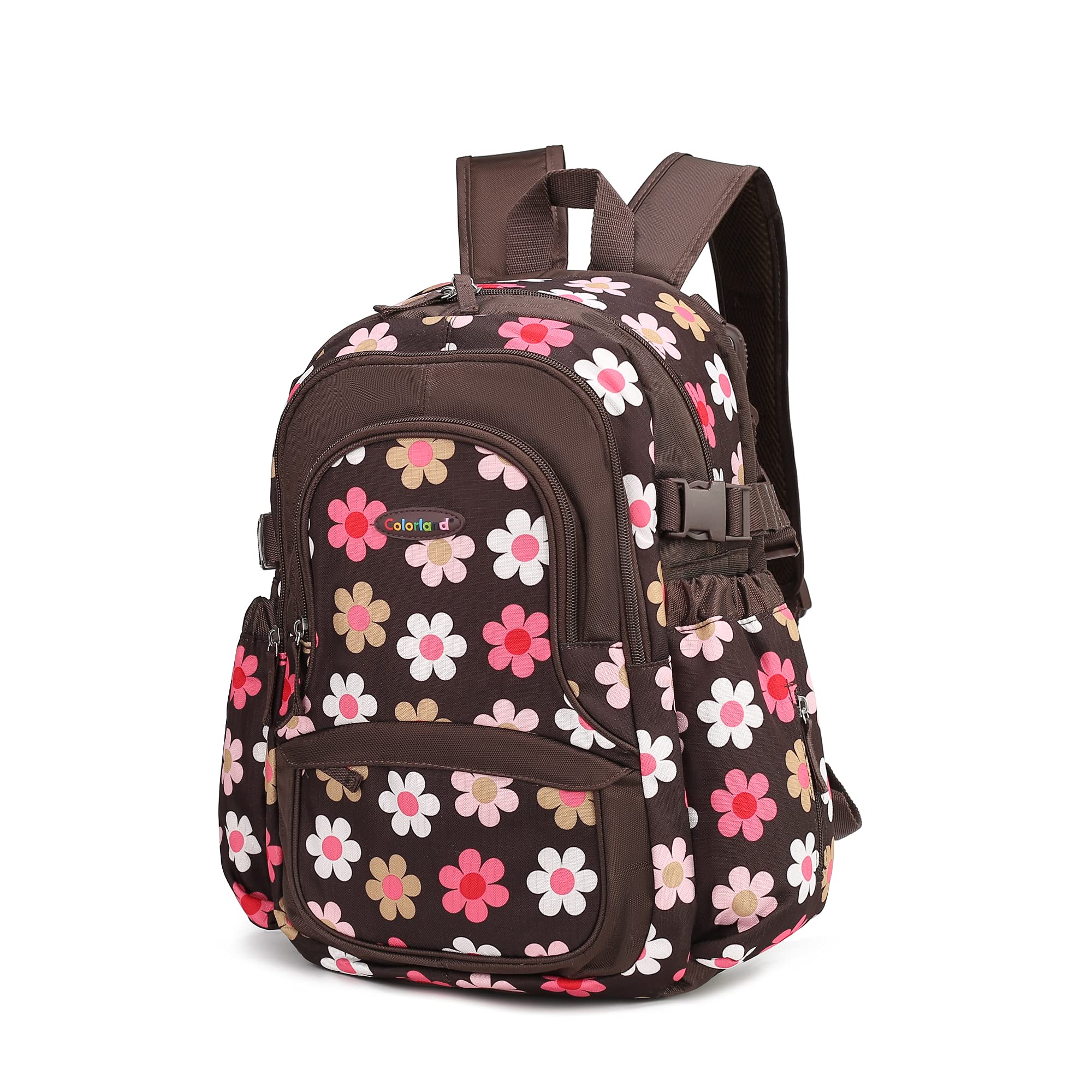 MKF Collection Large Travel Backpack for Women - Waterproof Polyester Carry-On Backpack with Multiple Pockets, Daypack for Work, School & Outdoor Adventures