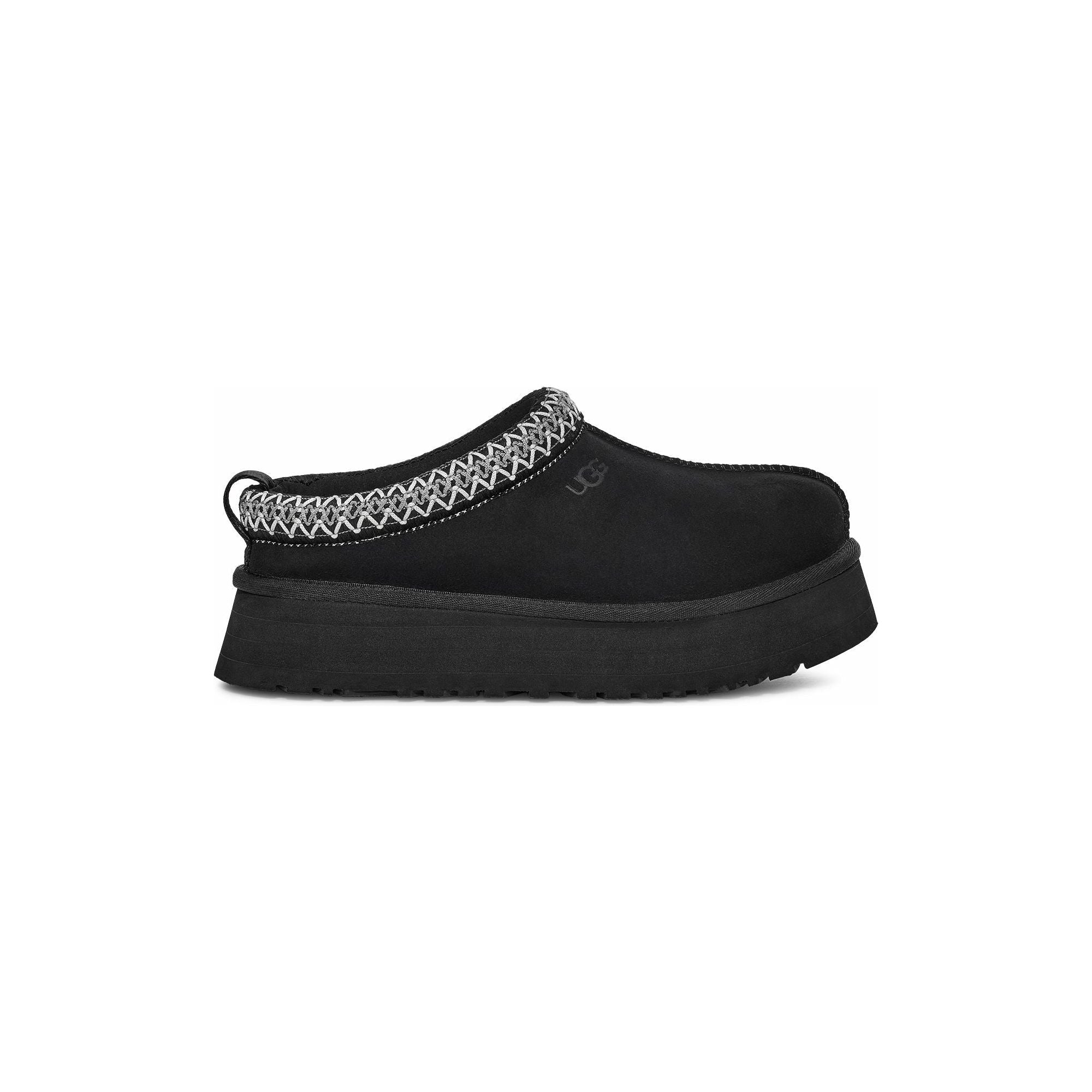 UGG Women's Tazz Slipper - Cozy Faux Fur Lined House Shoes for Women, Black - Perfect for Indoor Comfort & Relaxation at Home