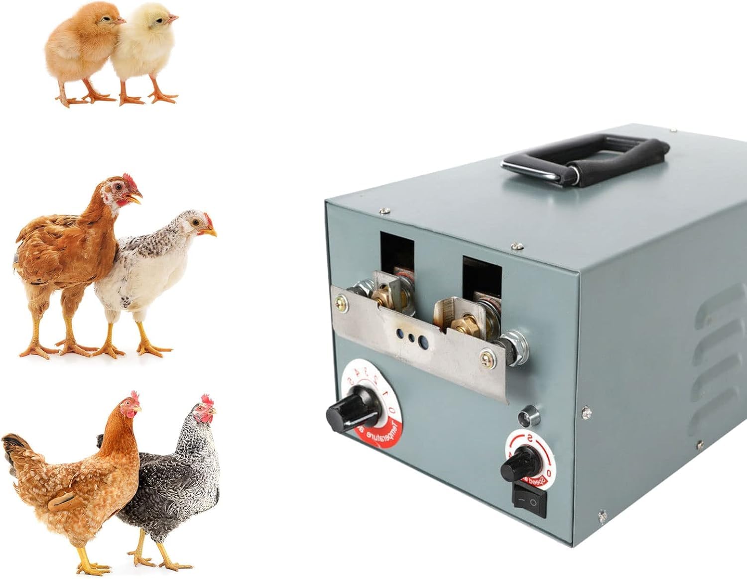 110V Electric Poultry Debeaker Machine - Automatic Chicken Beak Trimmer for Safe & Precise Beak Cutting | US Stock | Ideal for Poultry Farms & Hatcheries