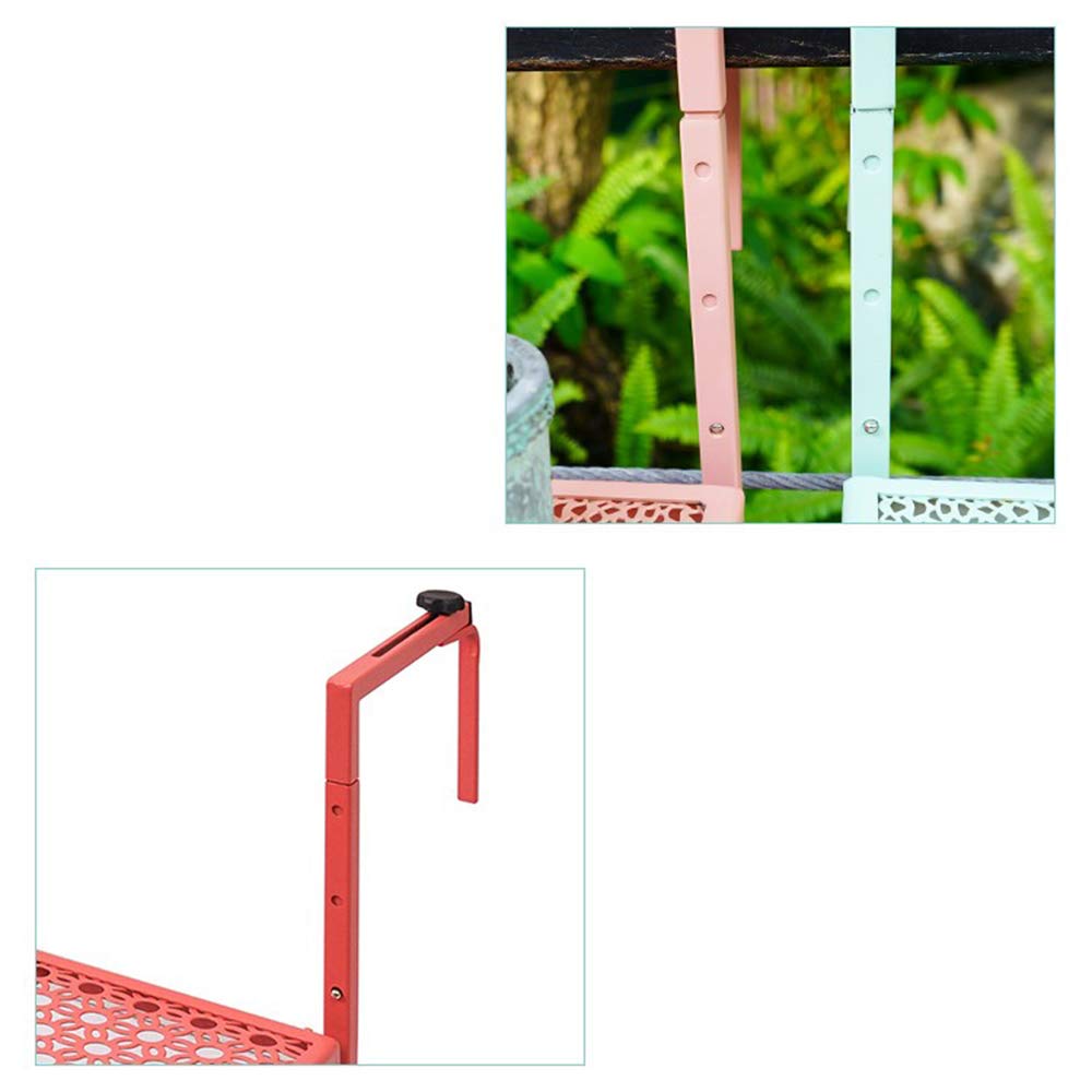 **Adjustable Hanging Table for Balcony - 3-Speed Folding Iron Coffee Table, Wall Mounted Bar Counter with Spray Protection - Perfect for Outdoor Relaxation, Small Space Dining & Coffee Breaks**