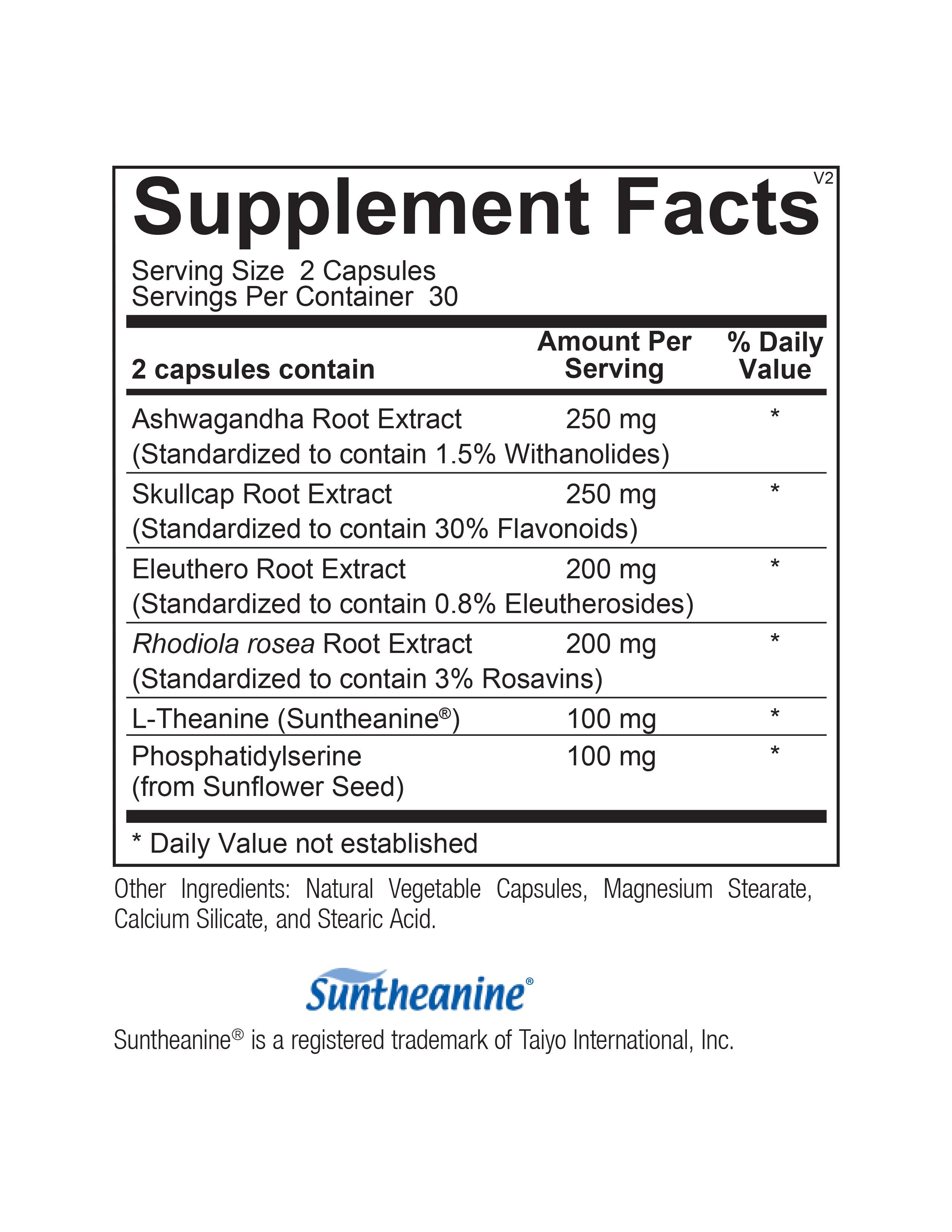 Adrenevive 60 Capsules - Natural Adrenal Support Supplement for Energy & Stress Relief - Boost Vitality, Improve Focus & Reduce Fatigue - Perfect for Busy Professionals, Students & Active Lifestyles
